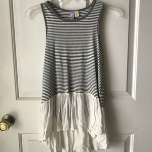 high low tank top